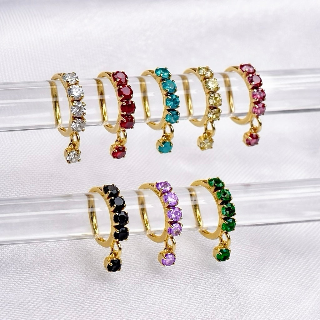 18K Gold-Plated Classic Dangling Nose Ring