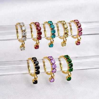18K Gold-Plated Classic Dangling Nose Ring